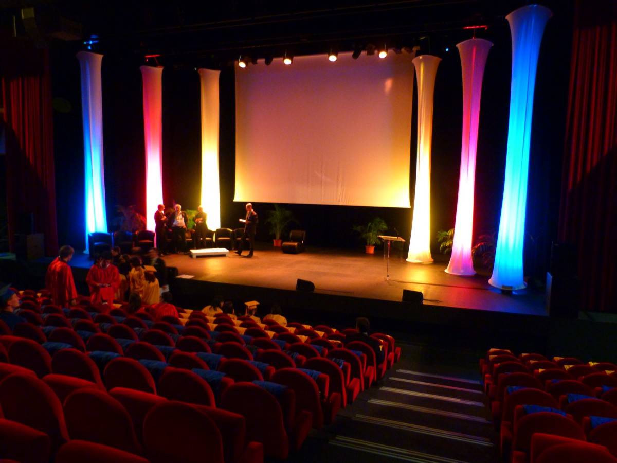 La salle de spectacle de l’Odyssée à Orvault La salle de spectacle de l’Odyssée à Orvault